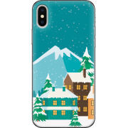 Чехол Uprint Apple iPhone X Winteforest