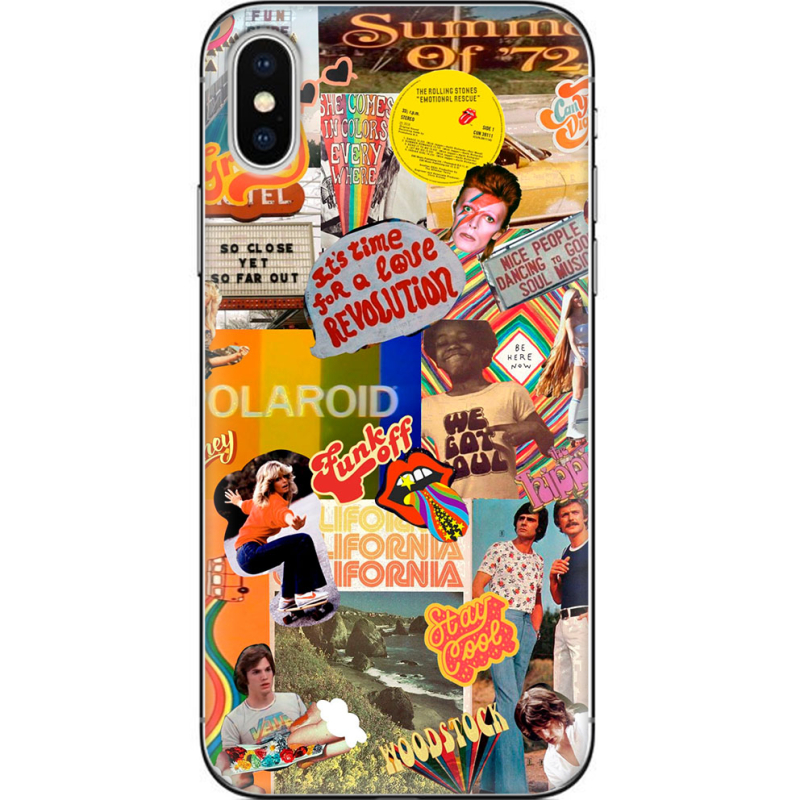 Чехол Uprint Apple iPhone X 70s