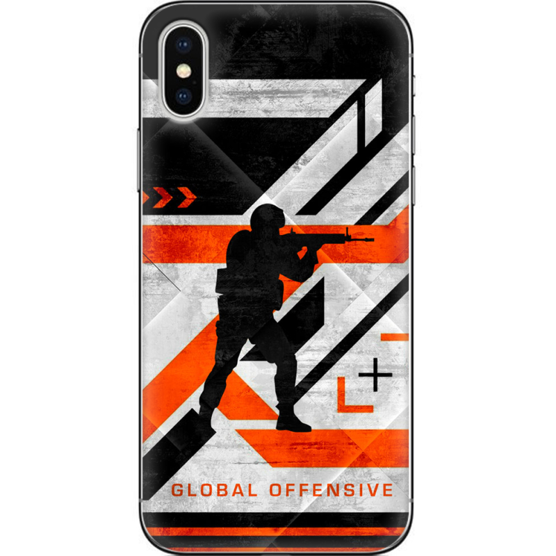 Чехол Uprint Apple iPhone X CS:Go Asimov