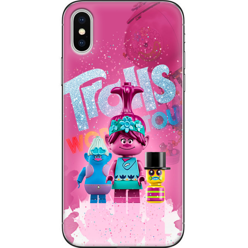 Чехол Uprint Apple iPhone X Lego Trolls