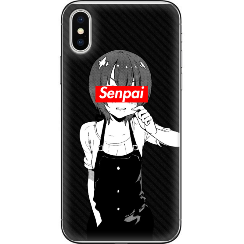 Чехол Uprint Apple iPhone X Senpai