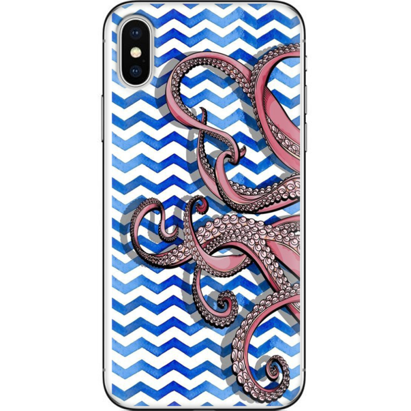 Чехол Uprint Apple iPhone X Sea Tentacles