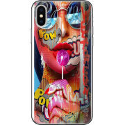 Чехол Uprint Apple iPhone X Colorful Girl