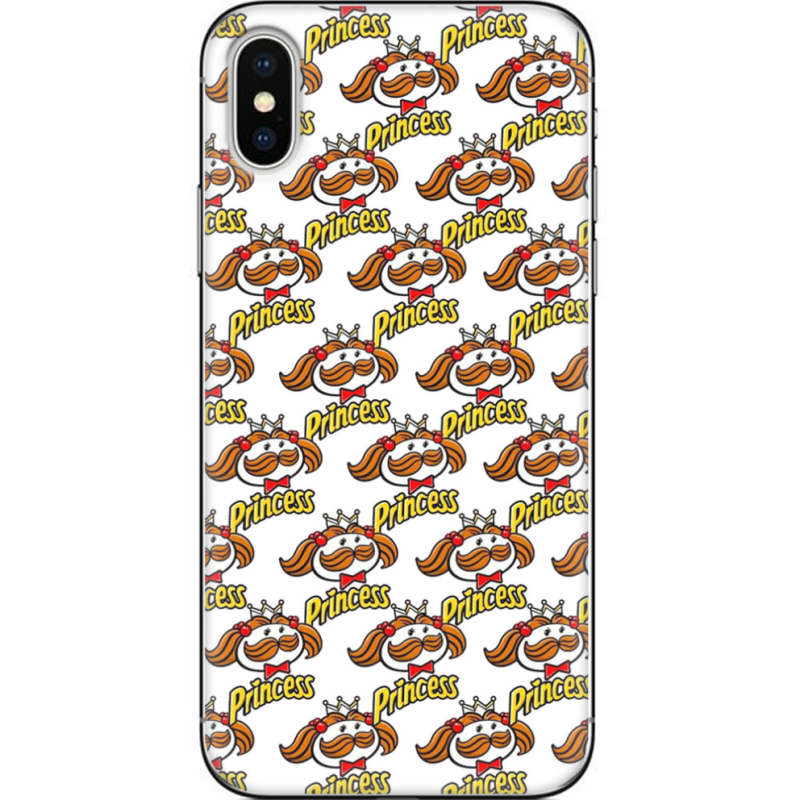 Чехол Uprint Apple iPhone X Pringles Princess