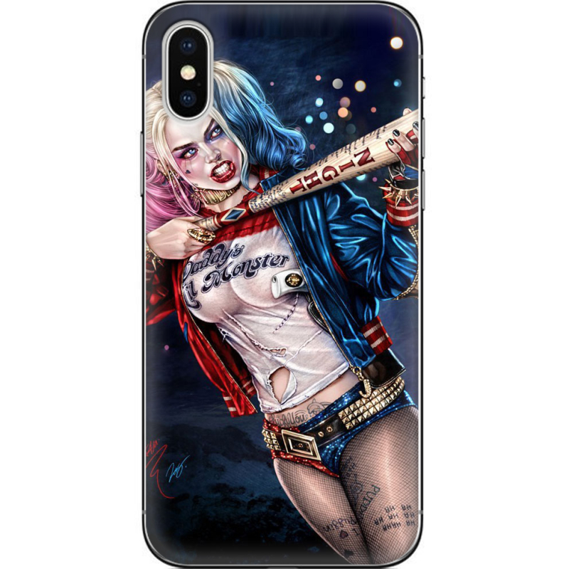 Чехол Uprint Apple iPhone X Harley Quinn