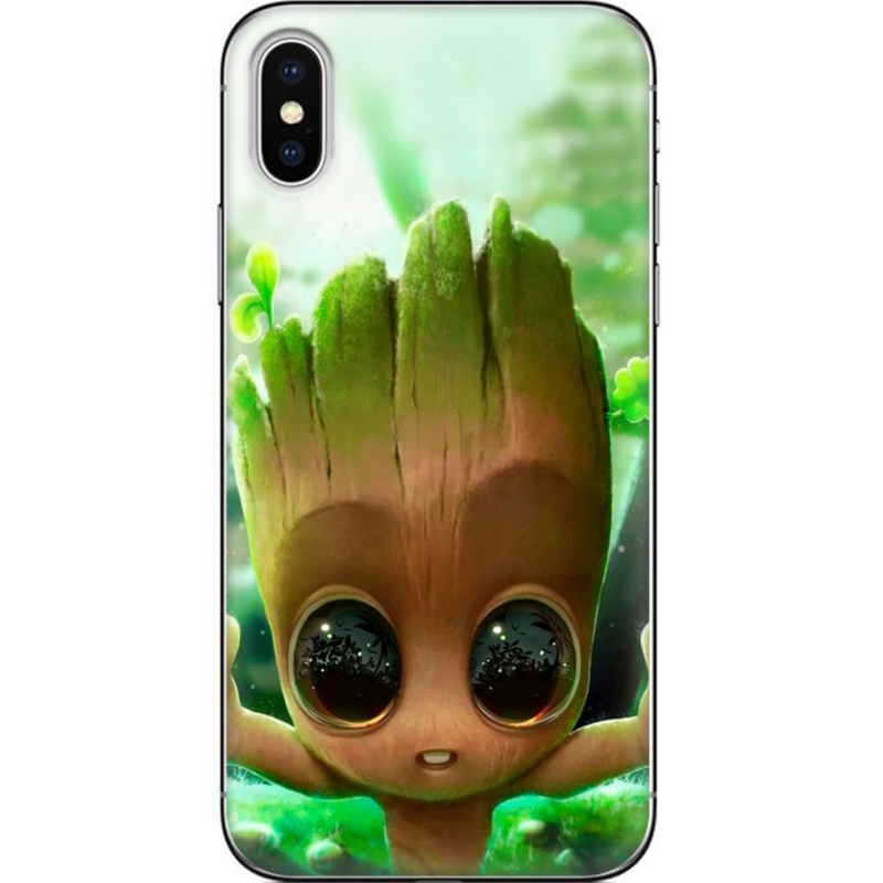 Чехол Uprint Apple iPhone X Groot