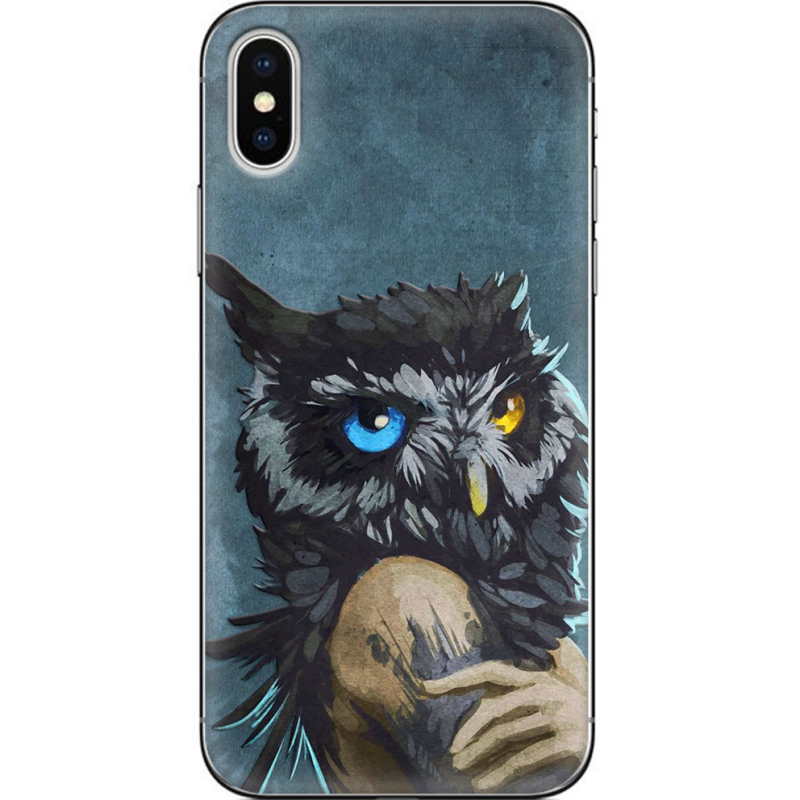 Чехол Uprint Apple iPhone X Owl Woman