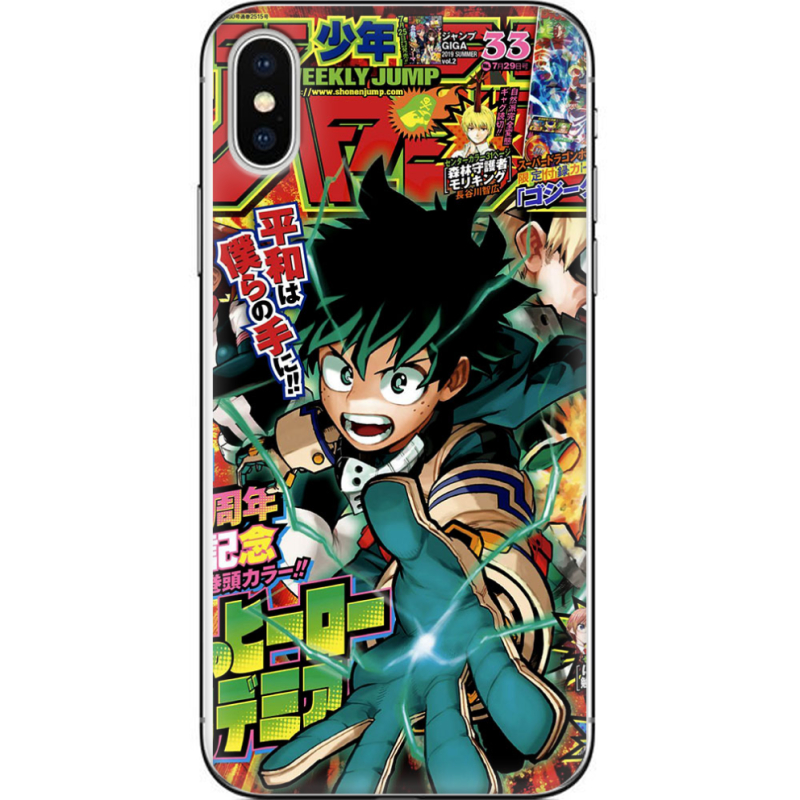 Чехол Uprint Apple iPhone X My Hero Academia