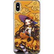 Чехол Uprint Apple iPhone X Kamado Nezuko Halloween