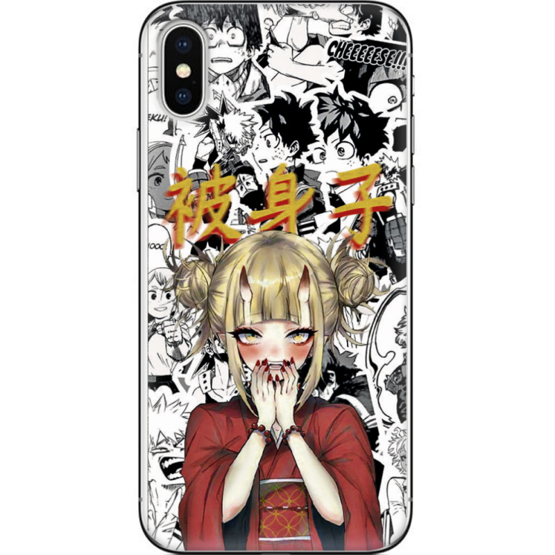 Чехол Uprint Apple iPhone X Himiko Toga - My Hero Academia