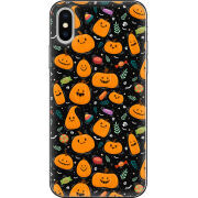Чехол Uprint Apple iPhone X Cute Halloween