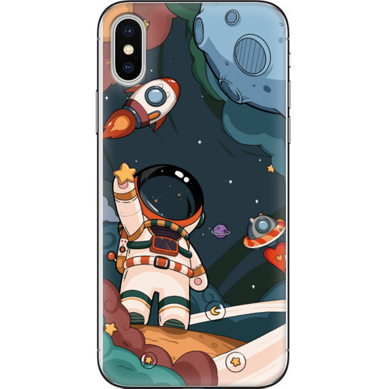 Чехол Uprint Apple iPhone X Space Mission