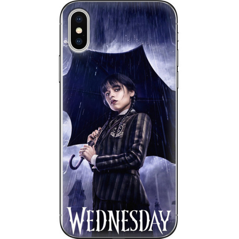 Чехол Uprint Apple iPhone X Wednesday Addams