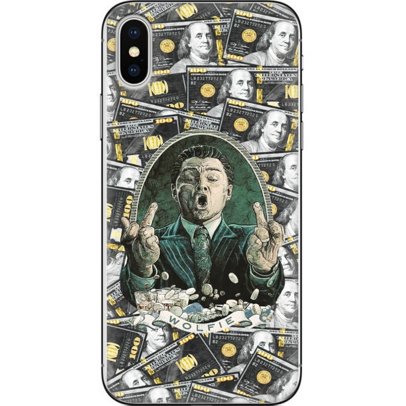 Чехол Uprint Apple iPhone X Wolfie