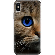 Чехол Uprint Apple iPhone X Cat's Eye