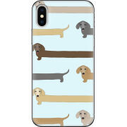 Чехол Uprint Apple iPhone X Dachshund