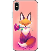 Чехол Uprint Apple iPhone X Cutie Fox