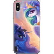 Чехол Uprint Apple iPhone X My Little Pony Rarity  Princess Luna