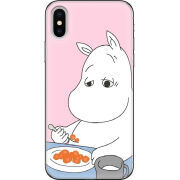 Чехол Uprint Apple iPhone X Mumintroll