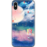 Чехол Uprint Apple iPhone X Sky Lanterns