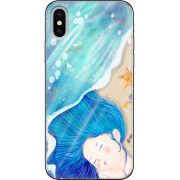 Чехол Uprint Apple iPhone X Sea Girl