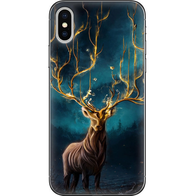 Чехол Uprint Apple iPhone X Fairy Deer