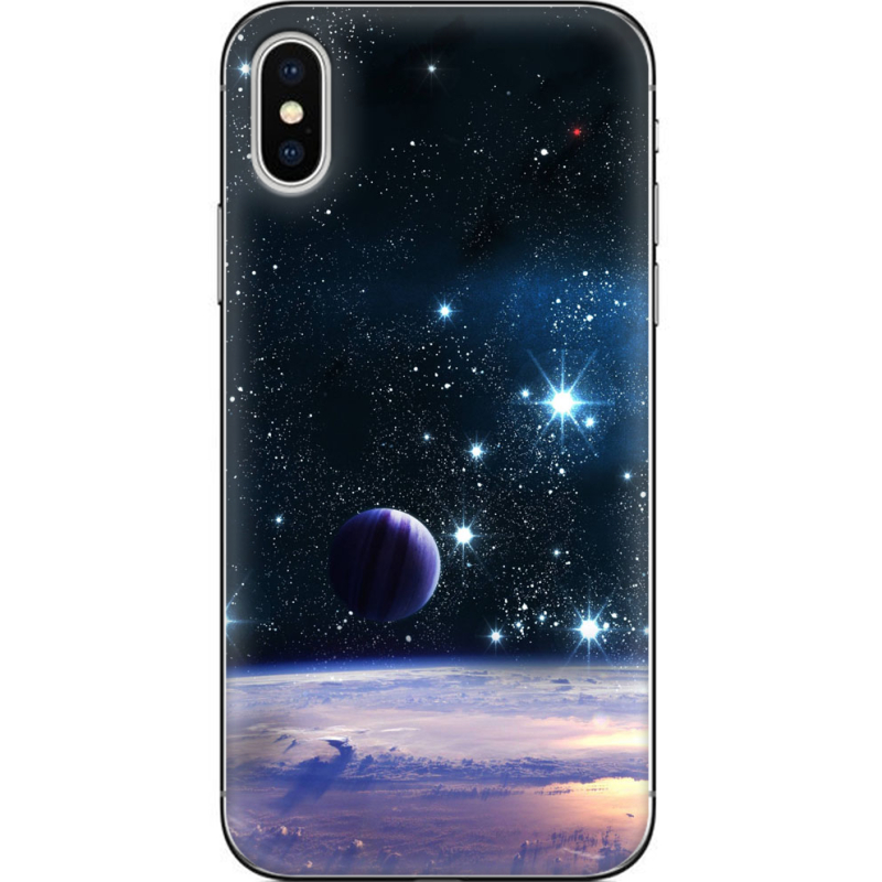 Чехол Uprint Apple iPhone X Space Landscape