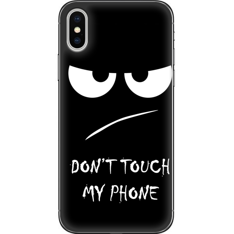 Чехол Uprint Apple iPhone X Don't Touch my Phone