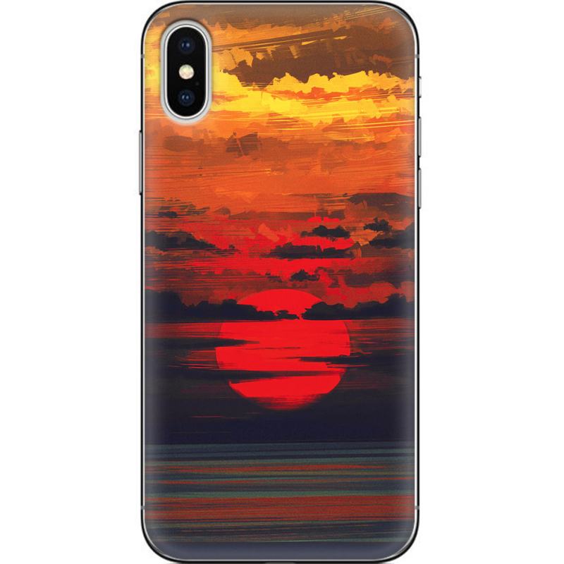 Чехол Uprint Apple iPhone X Calm Before the Storm