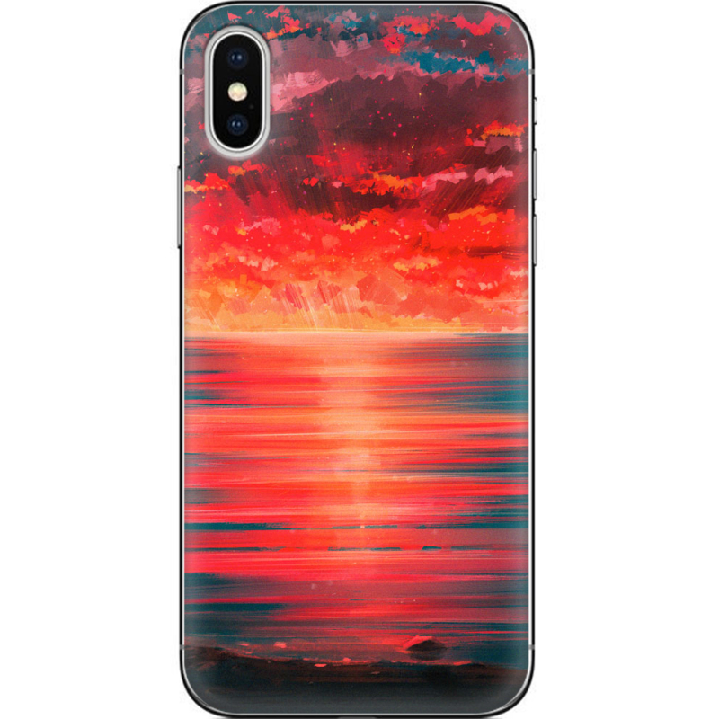 Чехол Uprint Apple iPhone X Seaside b