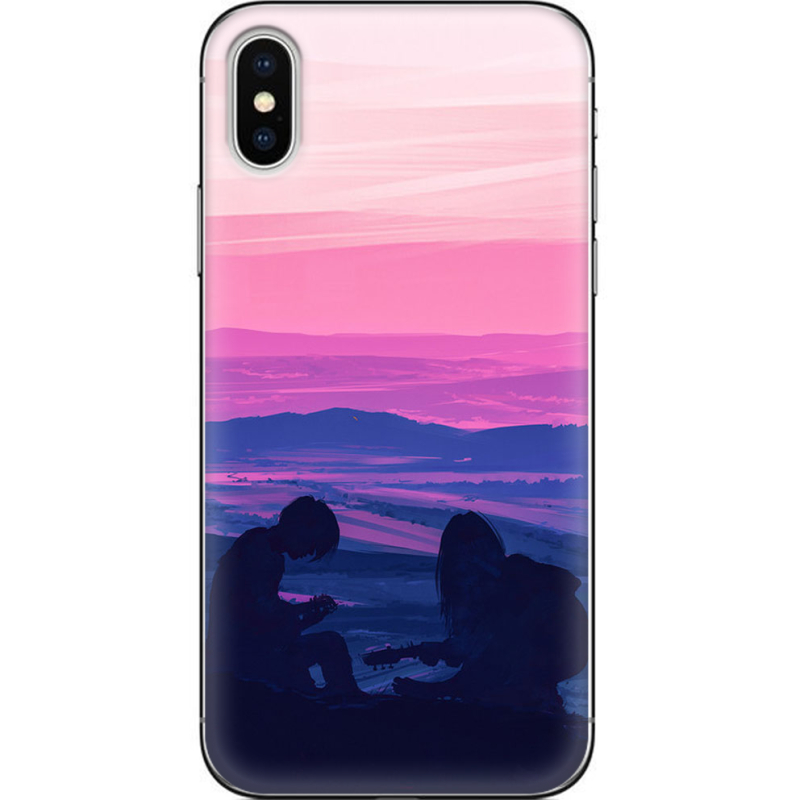 Чехол Uprint Apple iPhone X Top of the World