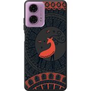 Черный чехол BoxFace Motorola G24 Power Ornament