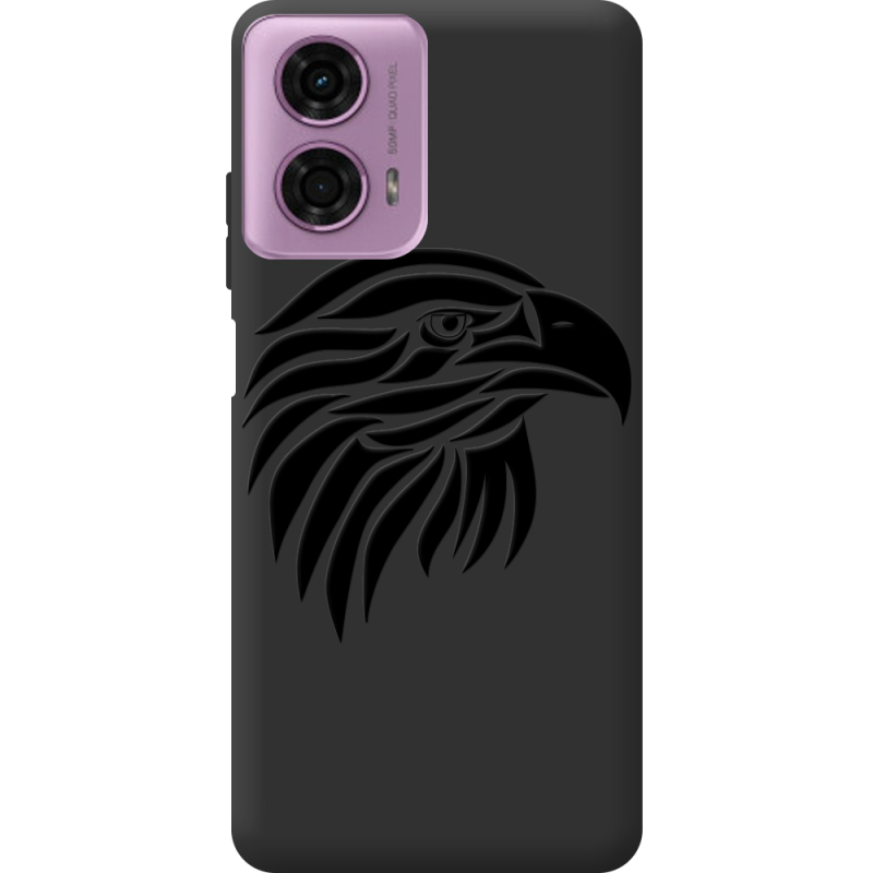 Черный чехол BoxFace Motorola G24 Power Eagle