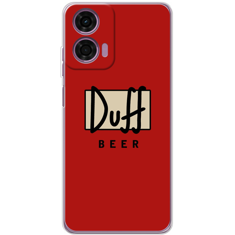 Чехол BoxFace Motorola G04 Duff beer