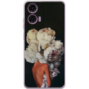 Чехол BoxFace Motorola G04 Exquisite White Flowers