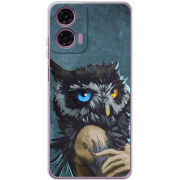 Чехол BoxFace Motorola G04 Owl Woman