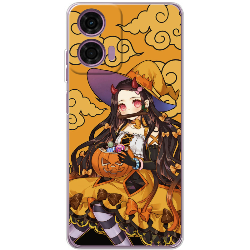 Чехол BoxFace Motorola G04 Kamado Nezuko Halloween