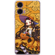 Чехол BoxFace Motorola G04 Kamado Nezuko Halloween