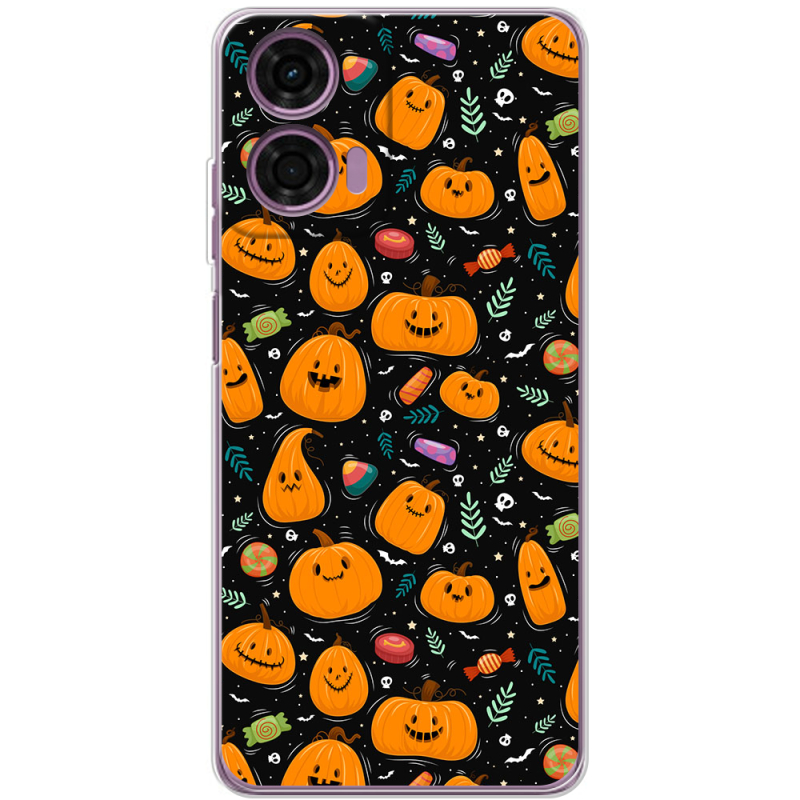 Чехол BoxFace Motorola G04 Cute Halloween