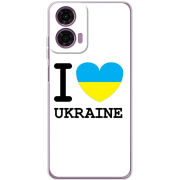 Чехол BoxFace Motorola G04 I love Ukraine