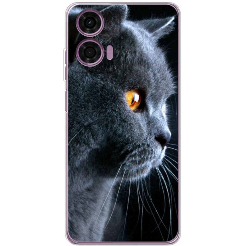 Чехол BoxFace Motorola G04 English cat