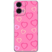 Чехол BoxFace Motorola G04 Sugar Hearts