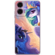 Чехол BoxFace Motorola G04 My Little Pony Rarity  Princess Luna