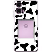 Прозрачный чехол BoxFace Motorola G04 Cow