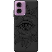 Черный чехол BoxFace Motorola G04 Eye