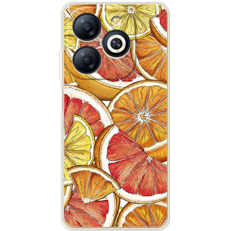 Чехол BoxFace Infinix Smart 8 Plus Citrus Pattern