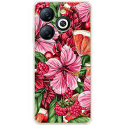 Чехол BoxFace Infinix Smart 8 Plus Tropical Flowers