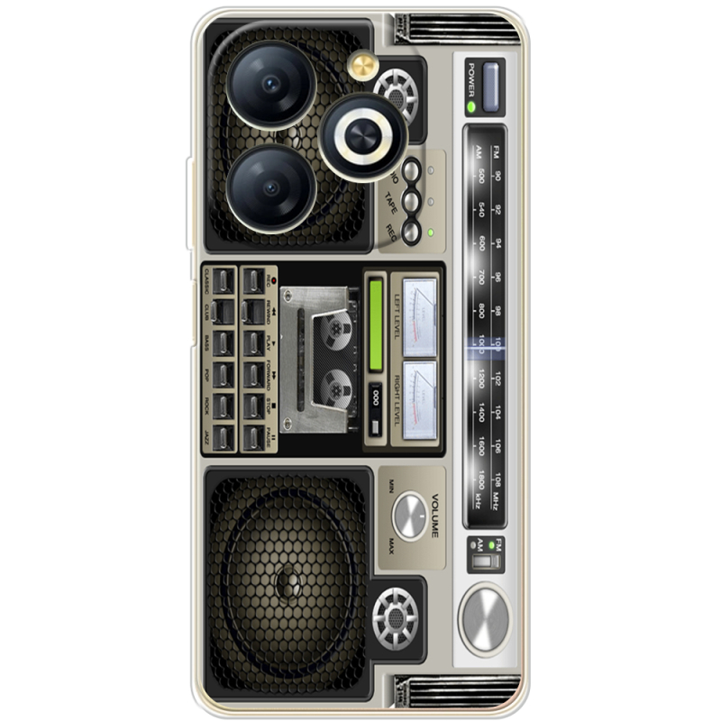 Чехол BoxFace Infinix Smart 8 Plus Old Boombox