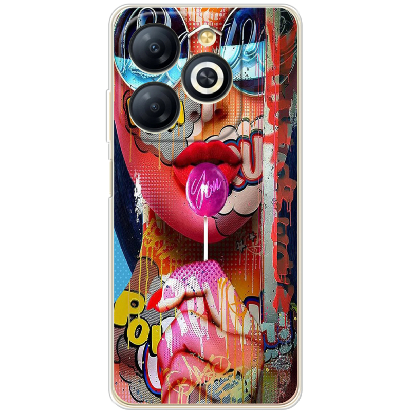 Чехол BoxFace Infinix Smart 8 Plus Colorful Girl