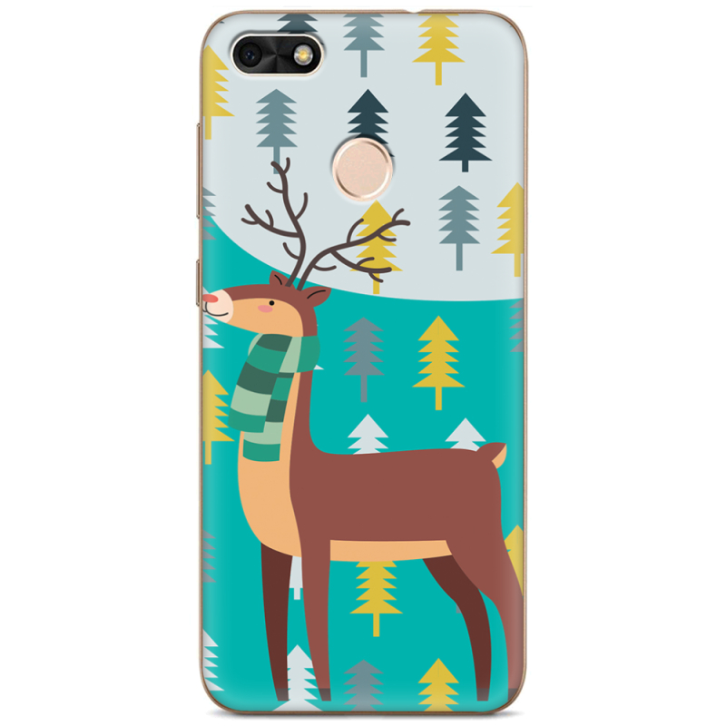 Чехол Uprint Huawei Nova Lite 2017 Foresty Deer